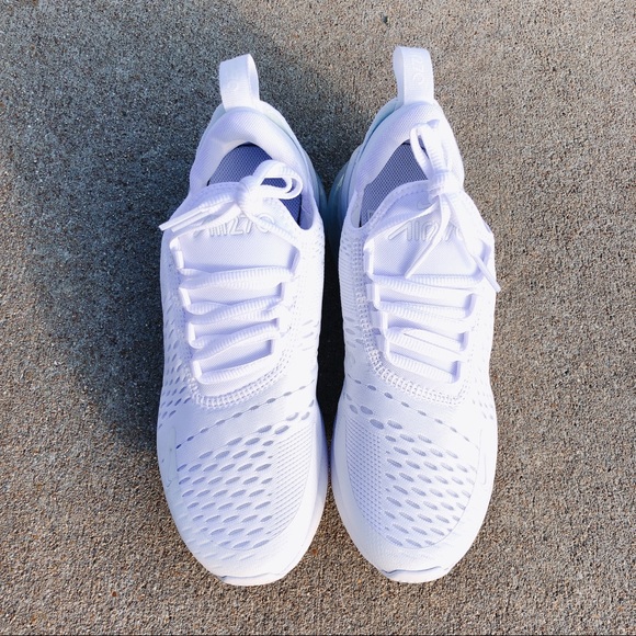 AirMax 270 white/metallic women’s size - Picture 4 of 8